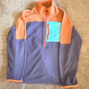 Cotopaxi Men's Zip-Up  - Blue and brown